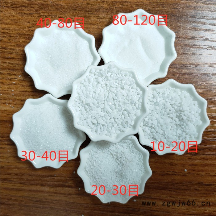 供应南京白沙子 造景儿童乐园用圆粒砂 井盖用白沙子图2