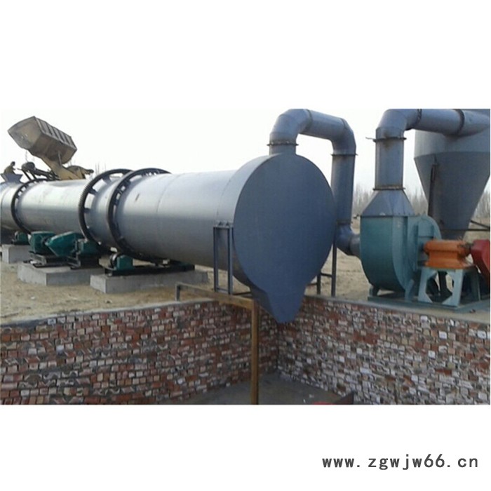 黄沙矿渣烘干机 污泥煤灰滚筒烘干机厂家  滚筒烘干机价格图7