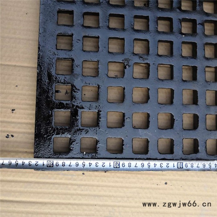 山东**雨水井盖球墨铸铁水沟盖板 车库用铸铁篦子 规格齐全可定制图2