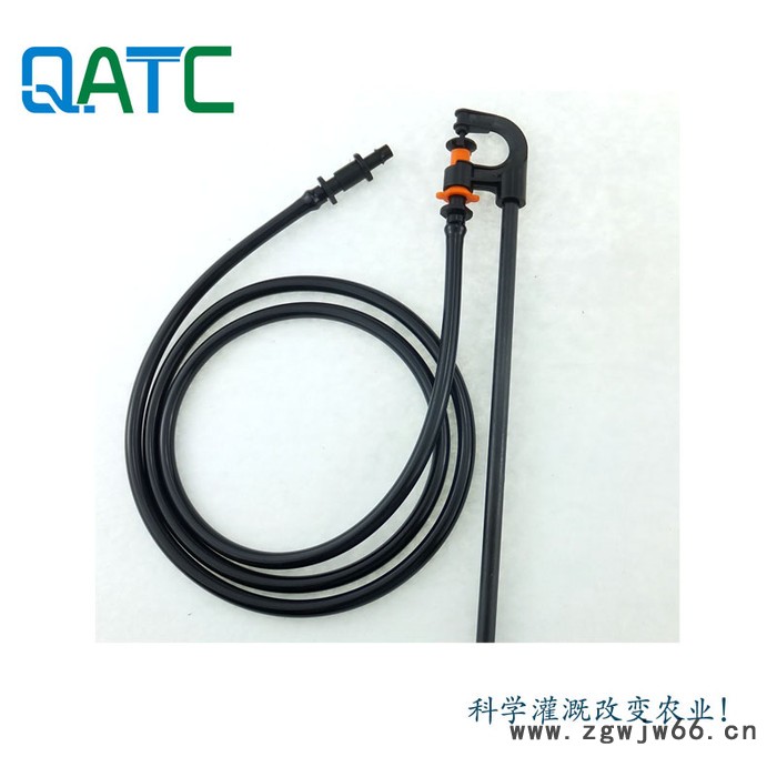 山地果园微喷滴灌管厂家批发处在全国各地使用效果质量好的地方是厦门沁田50斤水每小时的微喷头图6