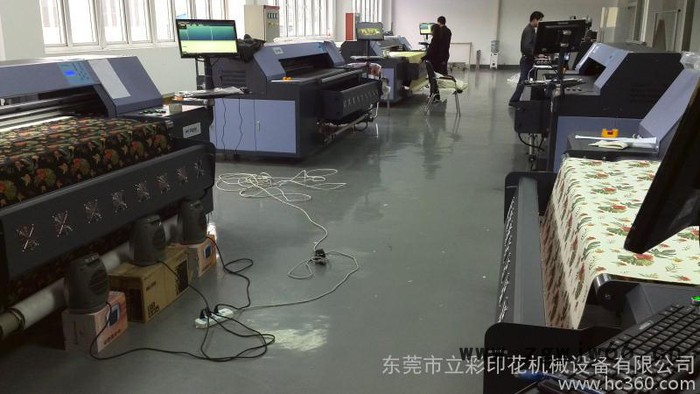 供应鸿坤D4--180D4（四喷头）导带式印花机图2