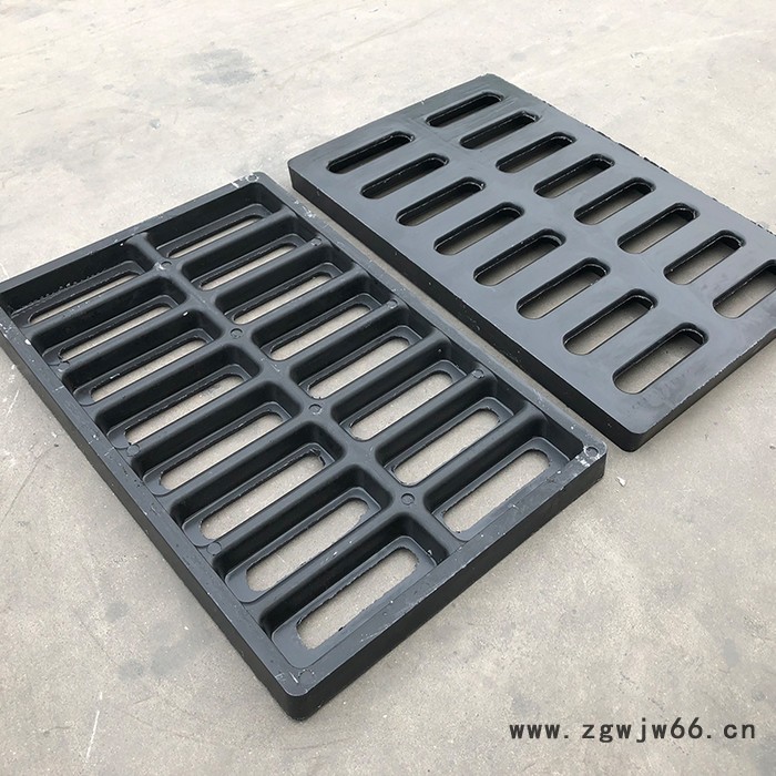 雨水篦子树脂排水沟盖板高分子复合地沟盖板方形条孔水箅子水沟盖板支持定制山东岳峰井盖**325x500x30mm图2