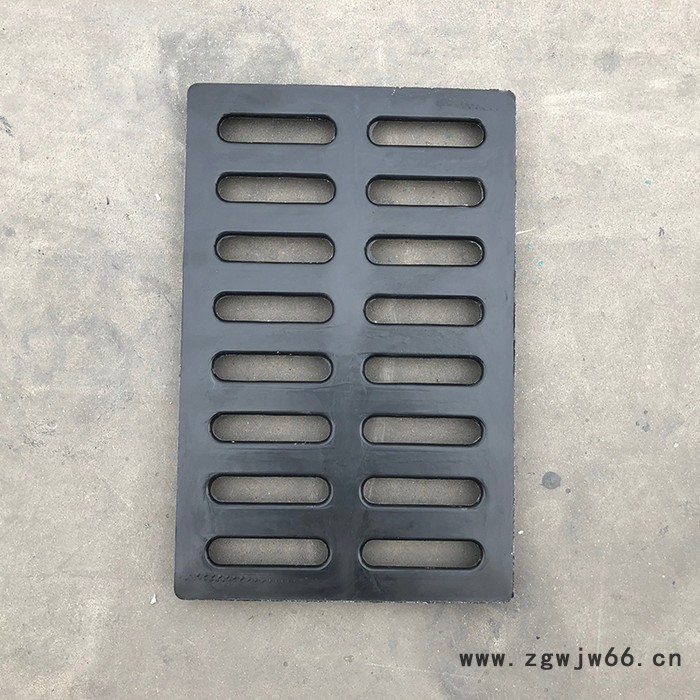雨水篦子树脂排水沟盖板高分子复合地沟盖板方形条孔水箅子水沟盖板支持定制山东岳峰井盖**325x500x30mm图3