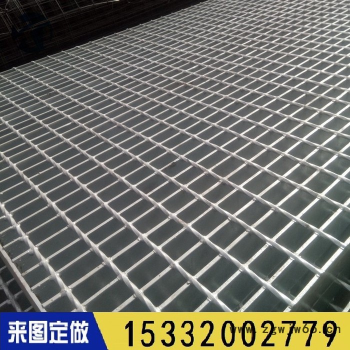 镀锌钢格板下水道水沟盖板井盖电厂楼梯平台踏步板不锈钢钢格栅板图5