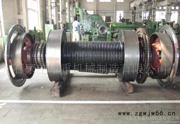 钻机JC50DB滚筒总成 JC70DB滚筒总成主筒双折线绳槽