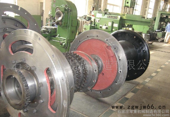 钻机JC50DB滚筒总成 JC70DB滚筒总成主筒双折线绳槽图2