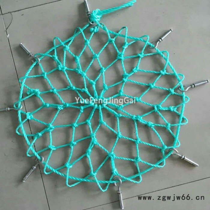 岳峰牌聚乙烯窨井盖网防坠网过滤网安全网φ600φ700φ800图3