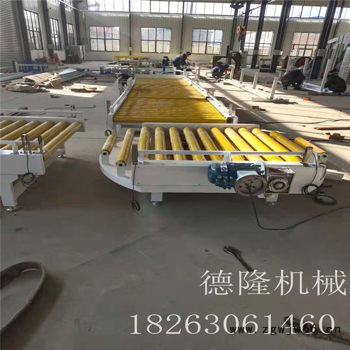 德隆机械dl-1165动力包胶滚筒旋转台无动力滚筒线家具流水线包胶不锈钢滚筒设备自动化组装生产流水线图3