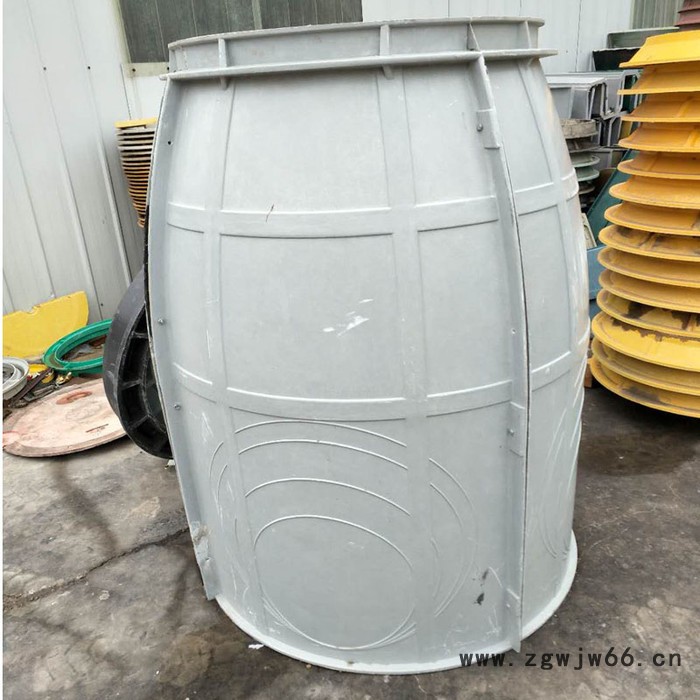 佳航  800井盖拼接检查井  大口径玻璃钢检查井 1.5米的SMC检查井图6