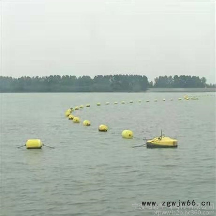 滚筒型拦污浮排可移动禁航浮漂图2