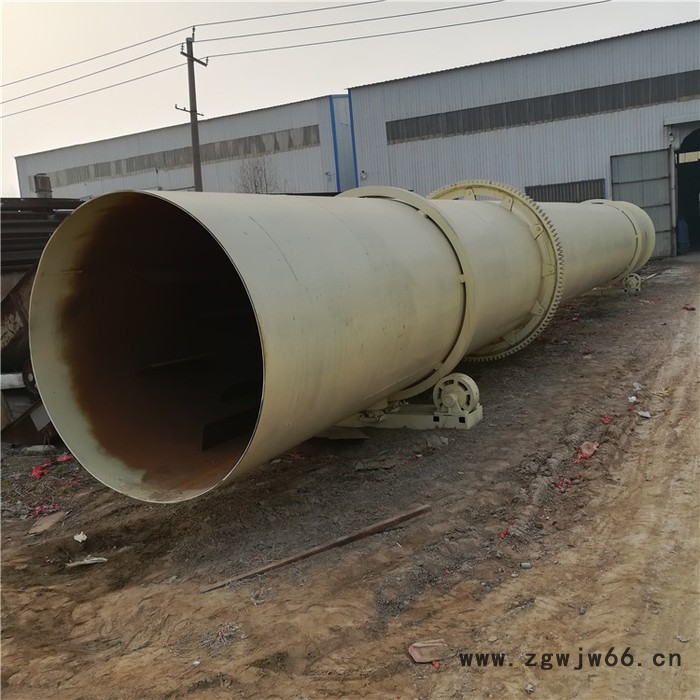 二手黄沙滚筒烘干机 二手化工回转窑厂家 二手牛粪滚筒烘干机图7