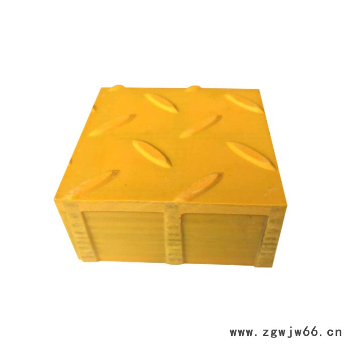 玻璃钢格栅花纹密封盖板工厂走道电缆沟盖板污水处理厂密封井盖板图2