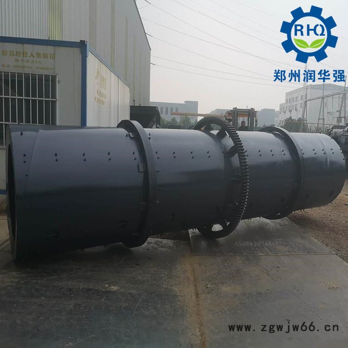 润华强供应 滚筒式转鼓造粒机 源头厂家图2