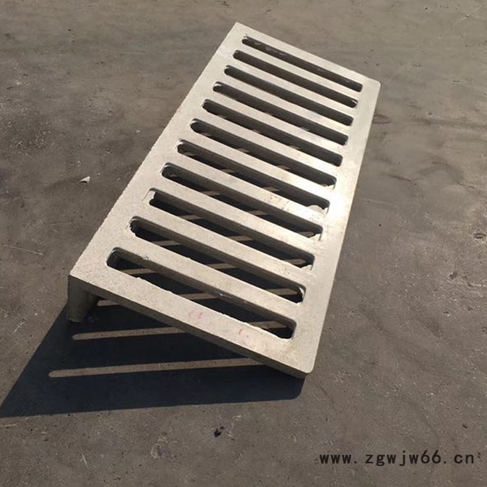 L型立式篦子复合树脂雨水篦子沟盖板侧立式雨水篦子偏沟式篦子山东淄博岳峰井盖厂家590x270x100x20mm支持定制图2