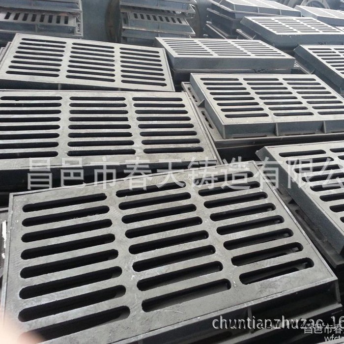 批发 供应高强度井盖 雨水篦子 给水井盖 山东井盖厂家 铸铁管图3