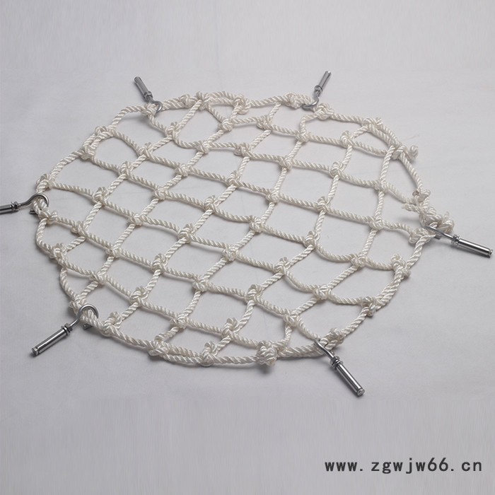 防坠网手工编织尼龙绳井盖网地下井防护网耐腐美观拉力强冲击网子图2