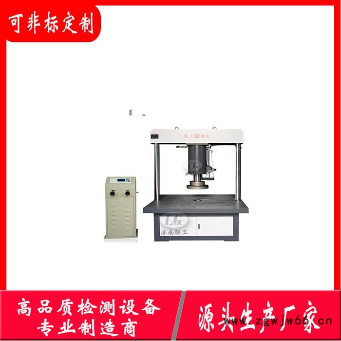 联工检测 JYAW-1000B 微机控制井盖压力试验机 压力强度试验机图2