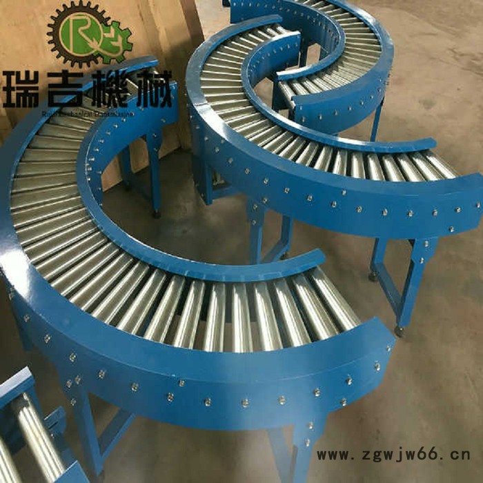 转弯滚筒输送机, 转弯滚筒线,瑞吉机械源头生产厂家图6