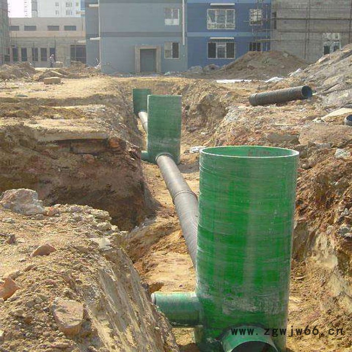 玻璃钢污水检查井 阀门盖子 排水井盖 玻璃钢检查井价格可定制-河北国蓝图2