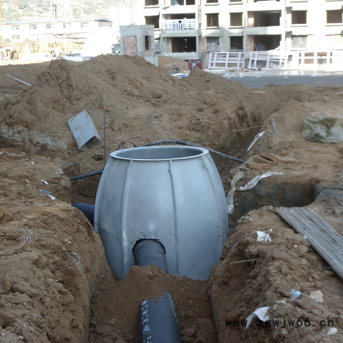 玻璃钢污水检查井 阀门盖子 排水井盖 玻璃钢检查井价格可定制-河北国蓝图3