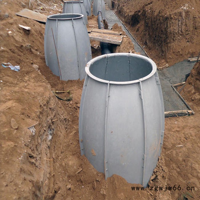 玻璃钢污水检查井 阀门盖子 排水井盖 玻璃钢检查井价格可定制-河北国蓝图4