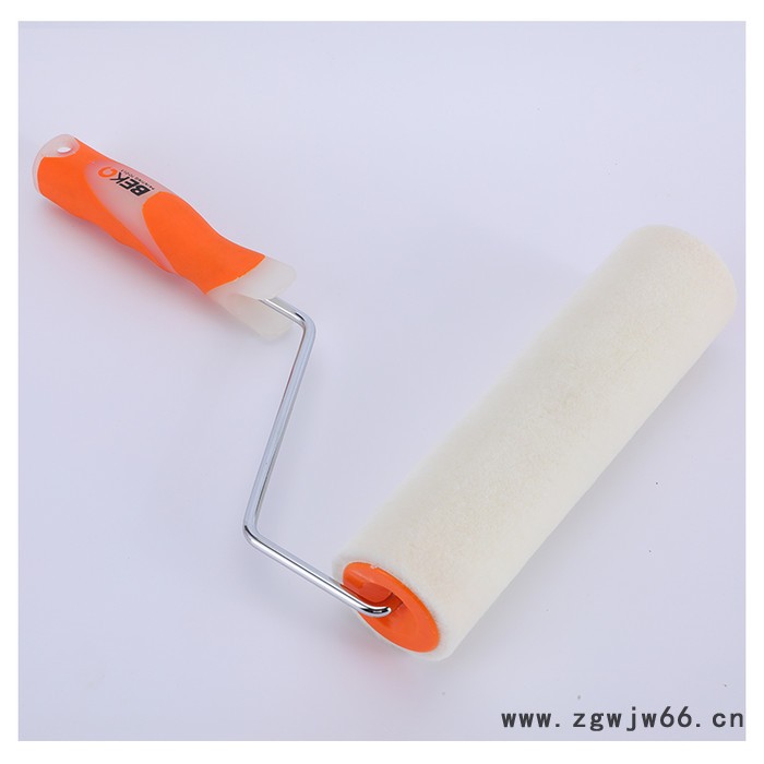 橡胶滚筒刷 艺术涂料滚筒刷 油漆乳胶漆羊毛刷刷子 拉毛滚筒刷图2