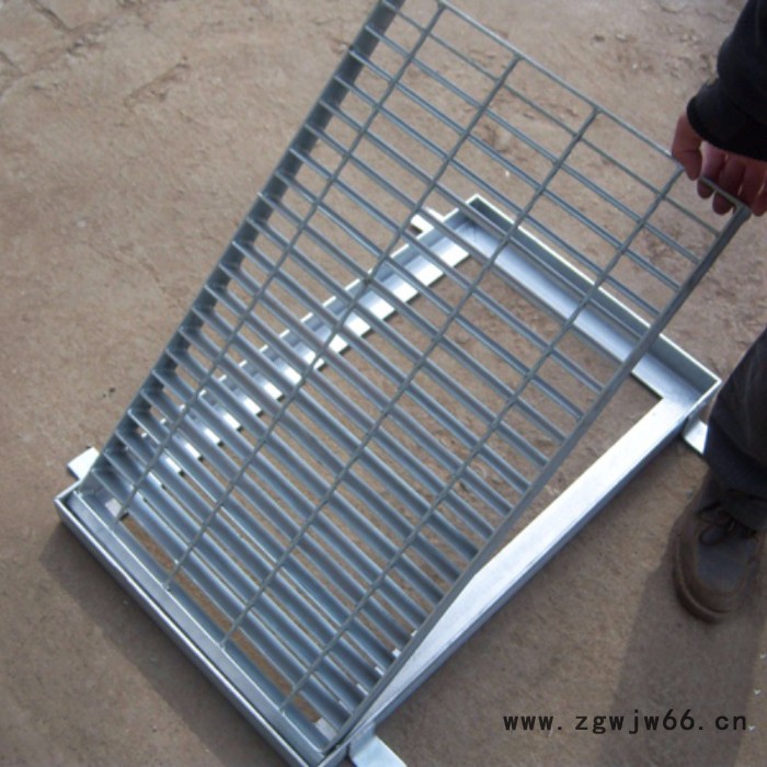 热镀锌复合钢格板 平台踏步板 304不锈钢格栅盖板 雨水篦子井盖板图2