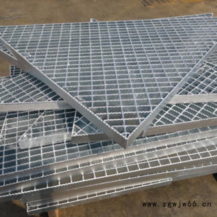 热镀锌复合钢格板 平台踏步板 304不锈钢格栅盖板 雨水篦子井盖板图3