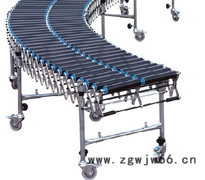 厦门“连晟”伸缩无动力滚筒输送线 动力滚筒线 输送线 生产厂家连晟机械品质保障图4