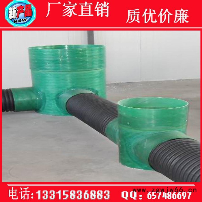 玻璃钢模压井盖 检查井井盖 市政井盖 电力井盖 玻璃钢检查井图3