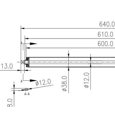 38无动力滚筒(碳钢镀锌)
