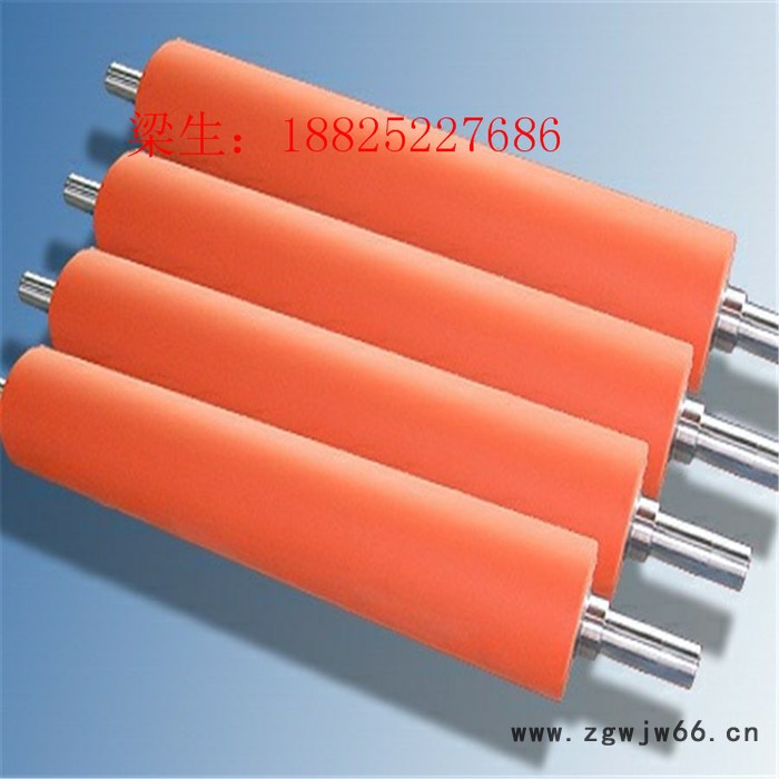 Casray珠海热转印耐高温350空心无轴胶滚筒图3