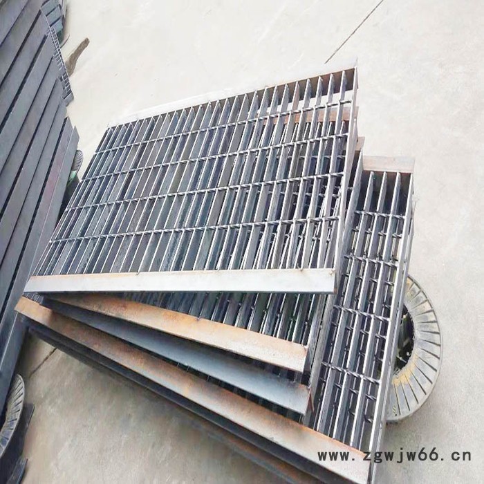 压焊钢格板 防滑格栅板 市政道路井盖板图2