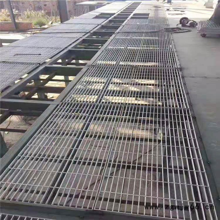 压焊钢格板 防滑格栅板 市政道路井盖板图6