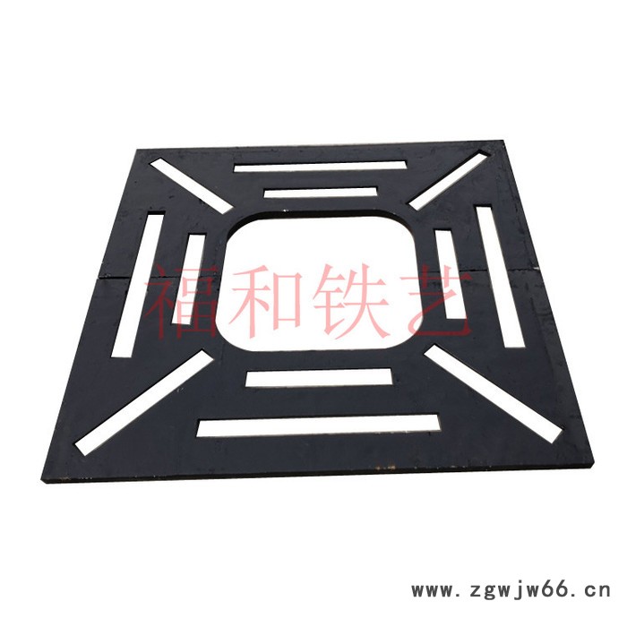 广州定制 铸铁树篦子 树穴盖板 树篦子井盖 树围子铁艺定制 树池篦子 铸铁篦子图2