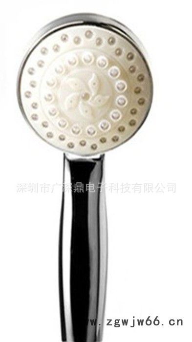 led变色小花洒礼品花洒 七彩花洒 单蓝花洒喷头SDS-A1图3