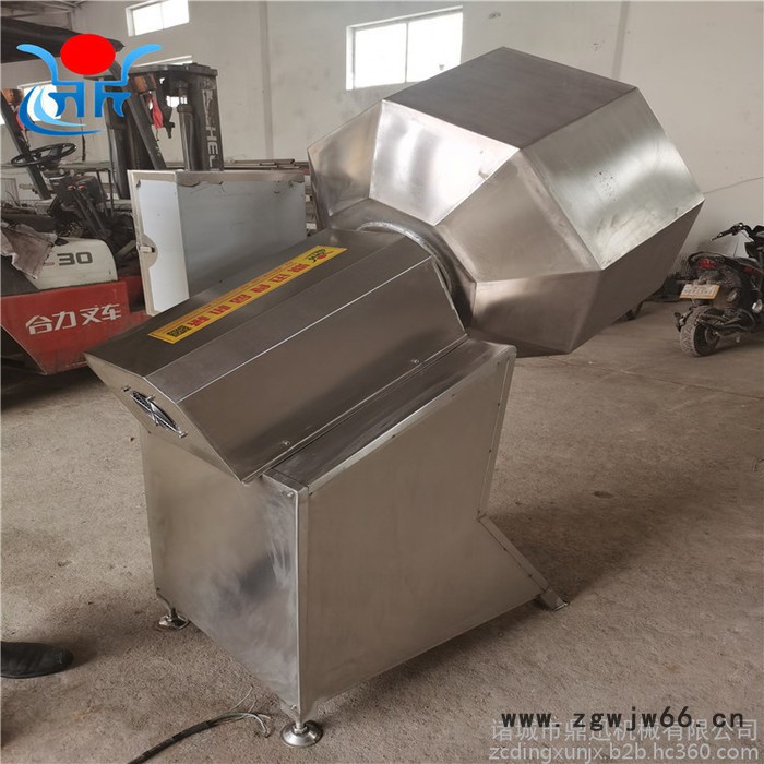 鼎迅800滚筒拌料机 不锈钢裹糠机 滚筒裹粉裹糠机 八角拌料机 八角搅拌机图5