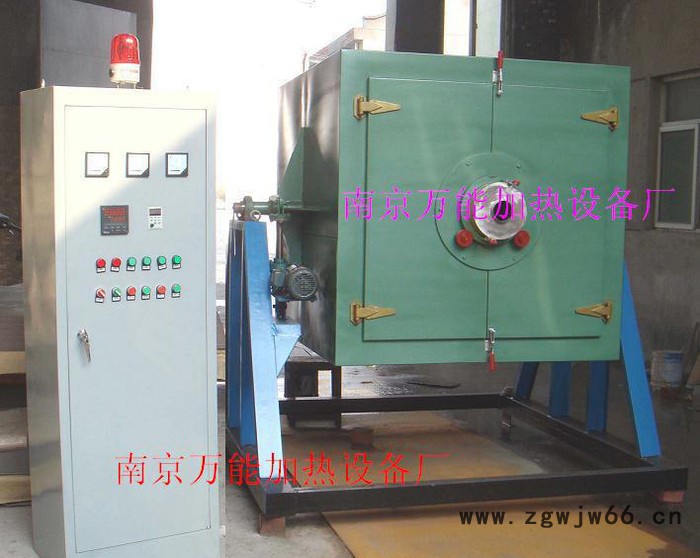 供应滚筒式零件热处理炉 可通气保护选南京万通加热设备厂 滚筒式零件热炉 可通气保护选南京图3