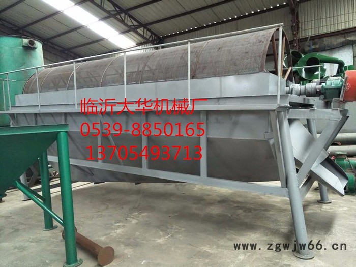 供应大型滚筒筛、圆形筛选机 山东6米大型滚筒筛图5