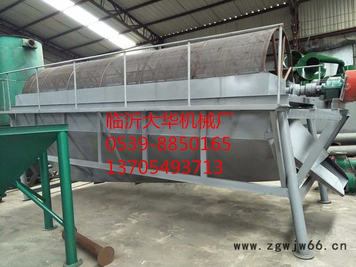 供应大型滚筒筛、圆形筛选机 山东6米大型滚筒筛图6