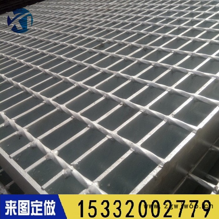 排水沟盖板楼梯踏步板重型电厂平台钢格板复合型钢格栅盖板井盖图2