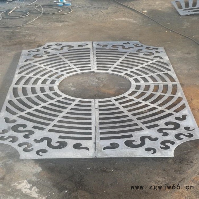 骏坤球墨铸铁树篦子  铸铁污水井盖  耐腐蚀  花纹多样  来图定制图3