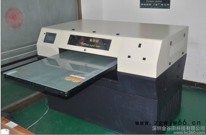 供应金谷田KGT-1010Auv双喷头打印机， 软性墨彩印机图2
