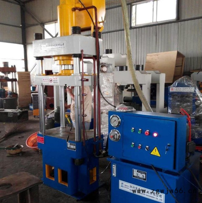 定制YM-400T三梁四柱液压机 下水道井盖成型 专用三梁四柱压力机图3