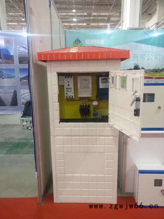 泵房配套玻璃钢井盖 机井控制箱 玻璃钢模压智能井房 昭然厂家供应图4