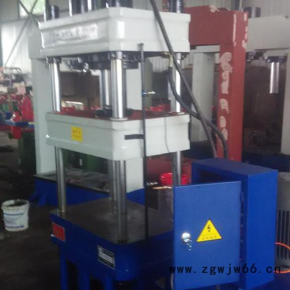 盛丰机械厂供应100吨树脂井盖成型液压机 YQ-100T四柱三梁压力机图7