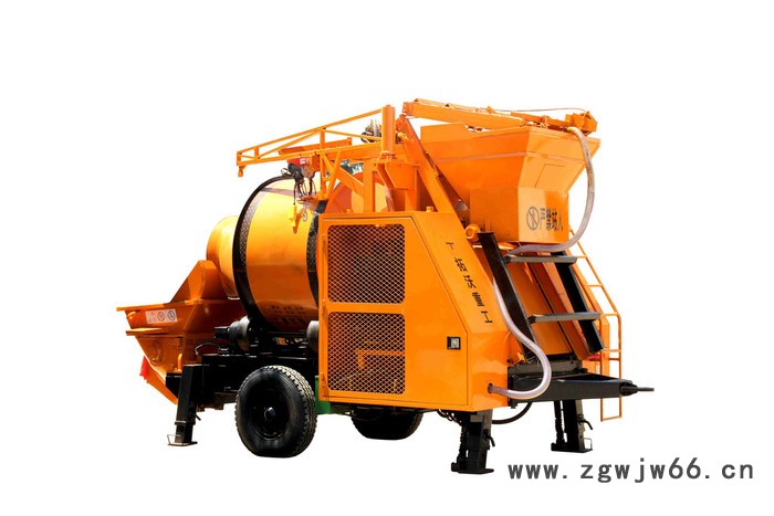 还在为施工慢成本高而烦恼吗 拓沃重工滚筒搅拌拖泵给您解决图2