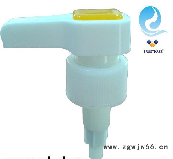 洗发水喷头，33mm化妆品塑料泵制品，透明乳液泵图2