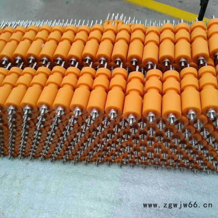 聚氨酯滚筒 钢厂托辊 优圣图6