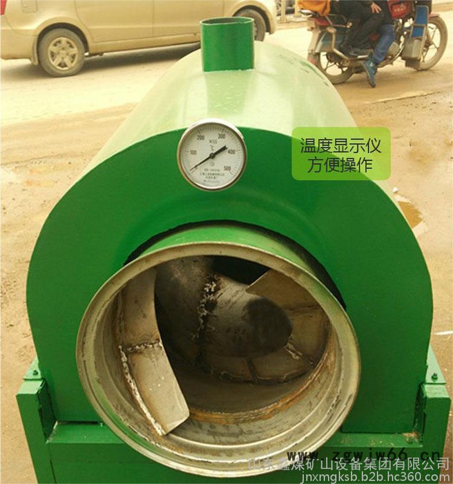 60型电热滚筒茶叶杀青机 茶农用茶叶滚筒杀青机 电子温控炒茶杀青图3